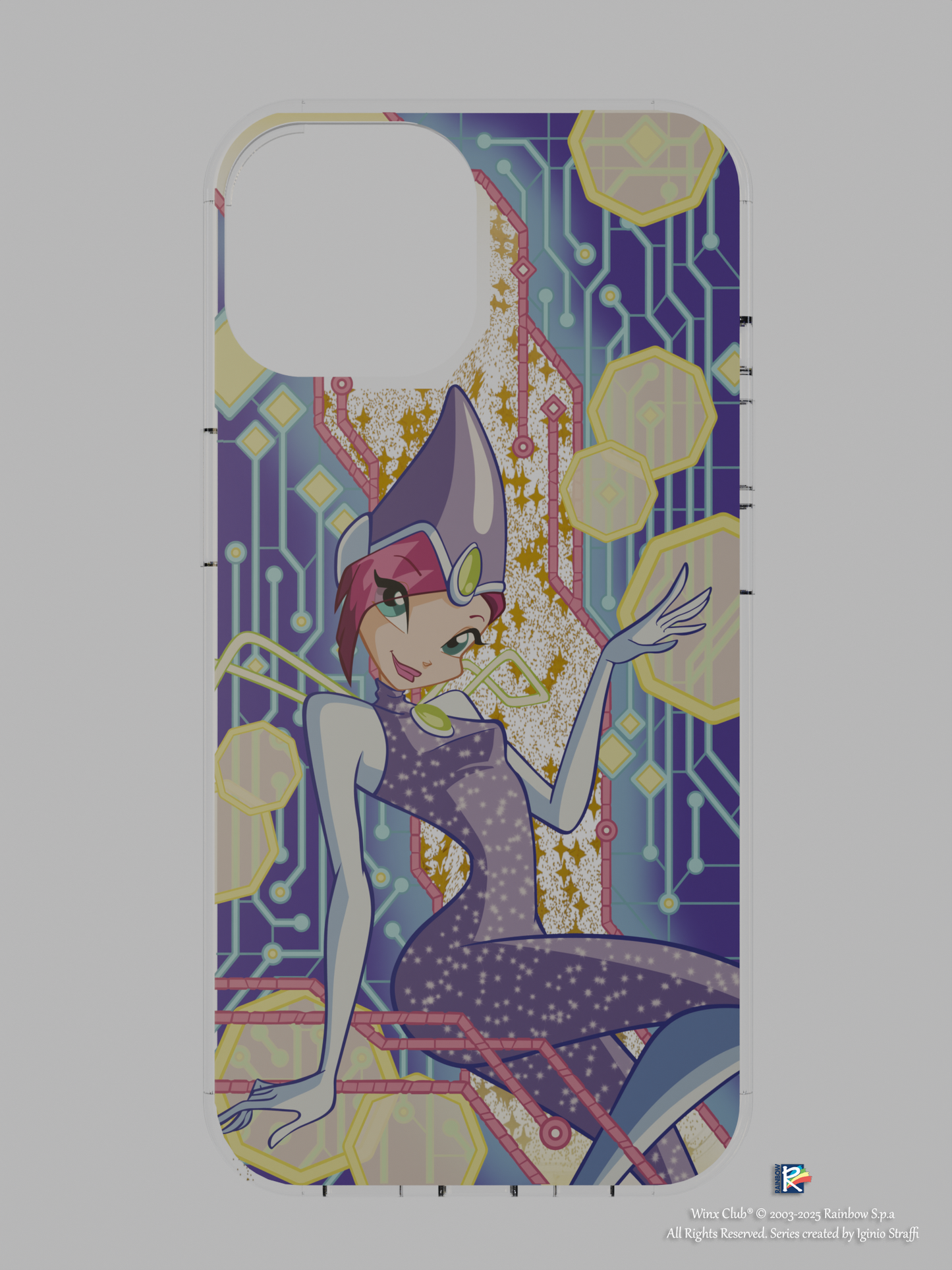 Tecna Liquid Glitter iPhone / Samsung Cover