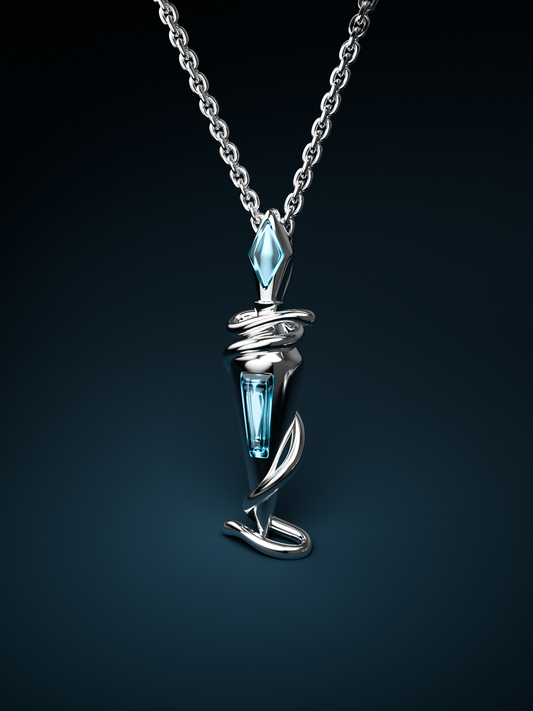 Icy Crystal Vacuum Necklace