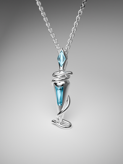 Icy Crystal Vacuum Necklace