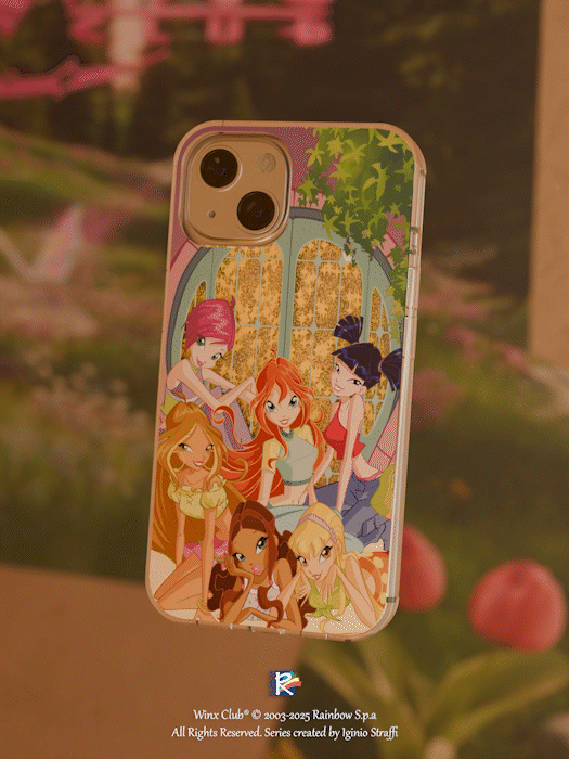 Winx Club Liquid Glitter iPhone / Samsung Cover
