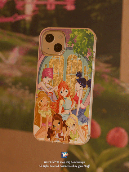 Winx Club Liquid Glitter iPhone / Samsung Cover