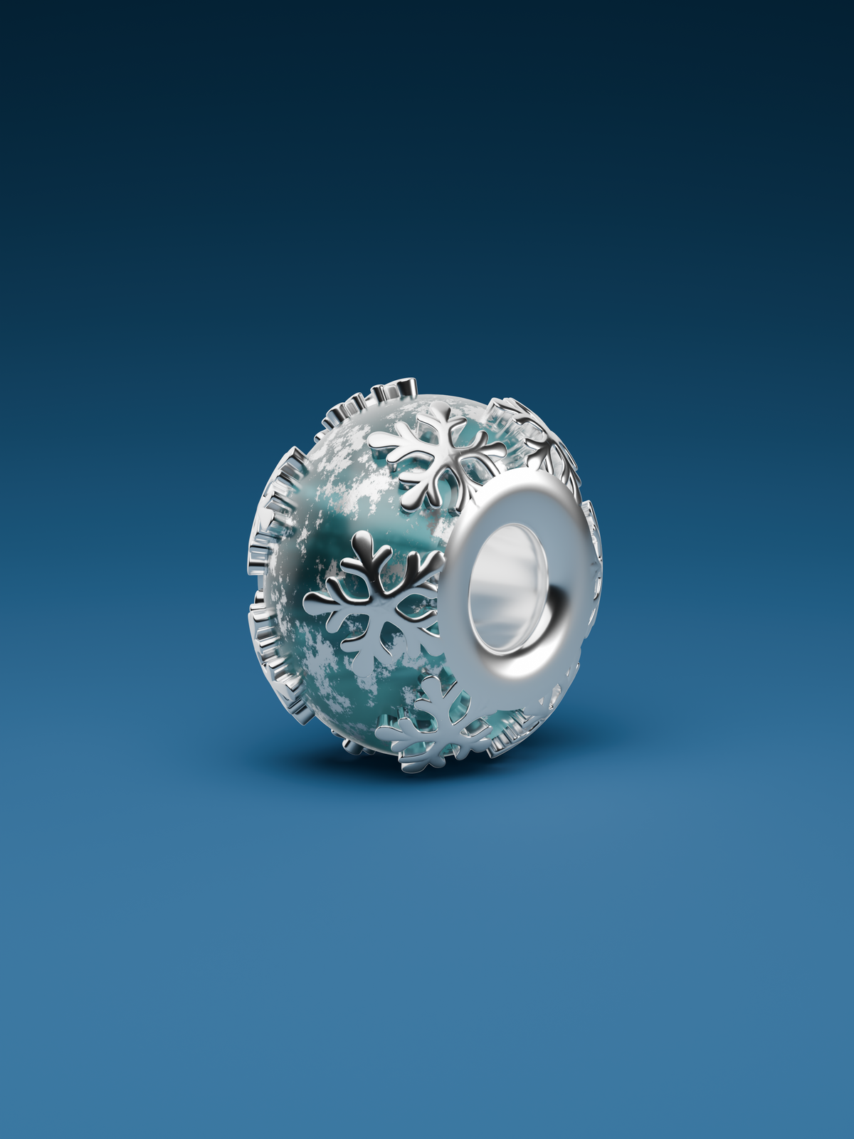 Icy Crystal Power Bead
