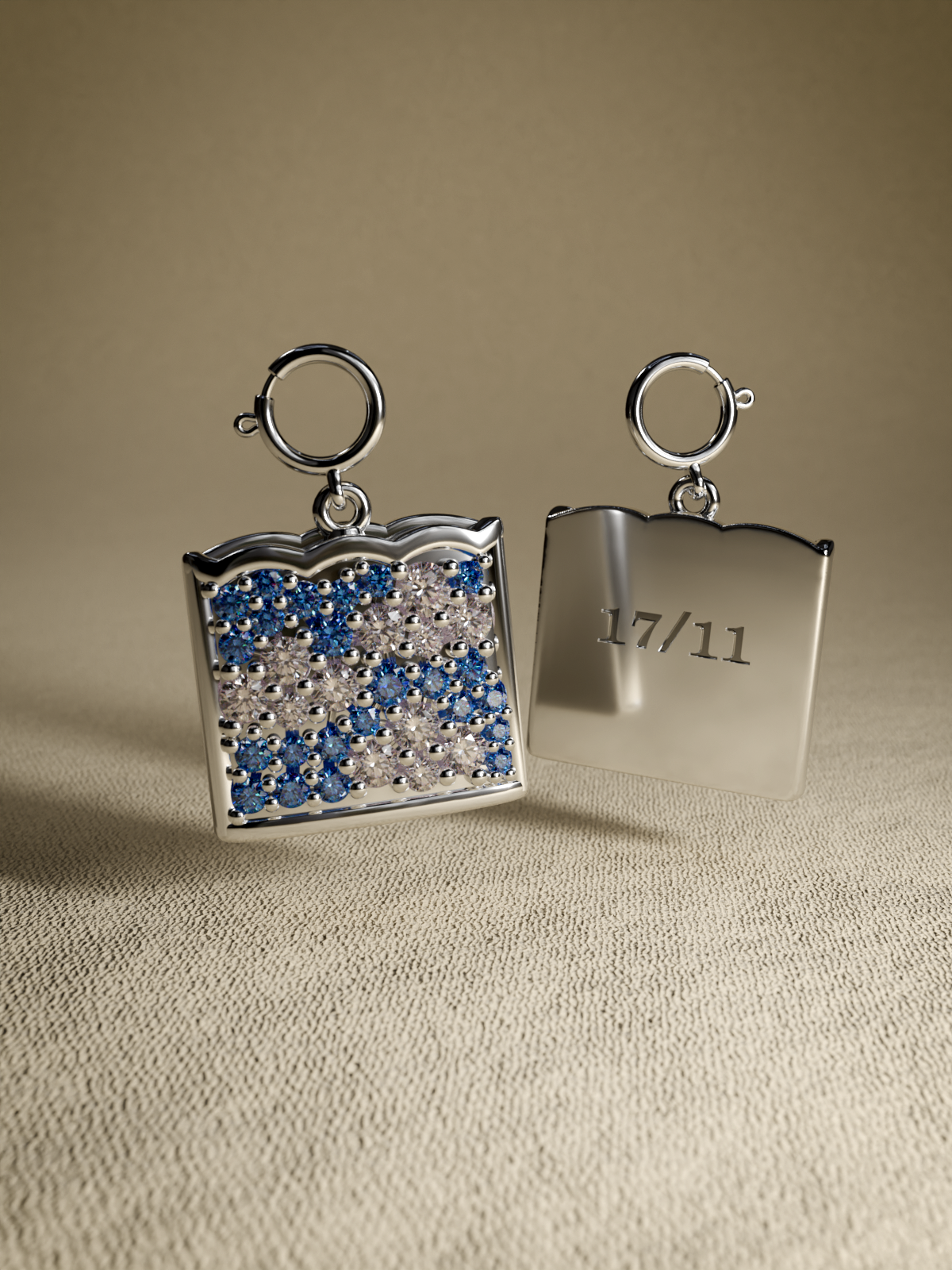 Orecchino Hoop Game of Gods