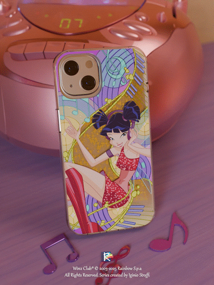 Musa Liquid Glitter iPhone / Samsung Cover