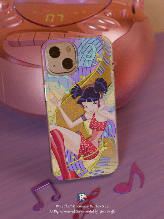 Musa Liquid Glitter iPhone / Samsung Cover