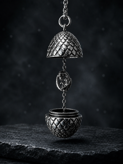 Dragon Eggs Locket Necklace