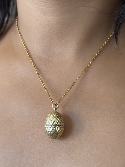 Dragon Eggs Locket Necklace