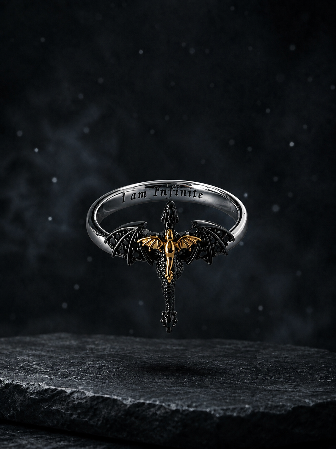 Violet Dragon Relic Ring