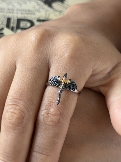 Violet Dragon Relic Ring