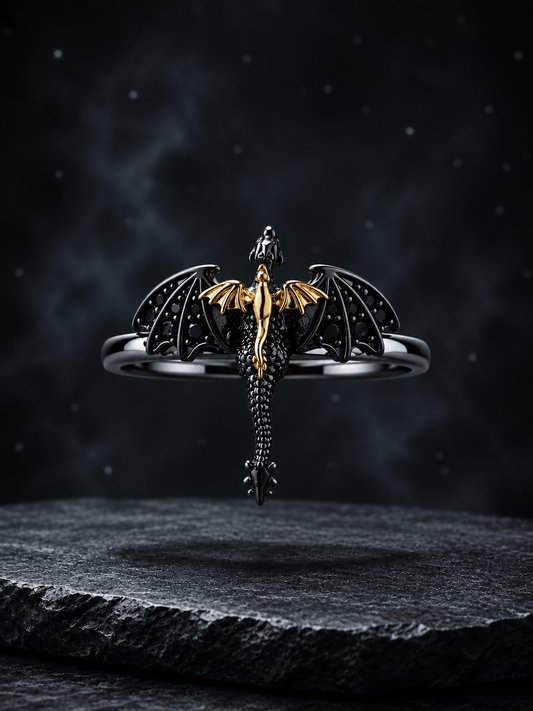 Violet Dragon Relic Ring