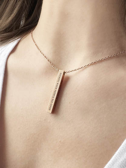 ID Bar Necklace