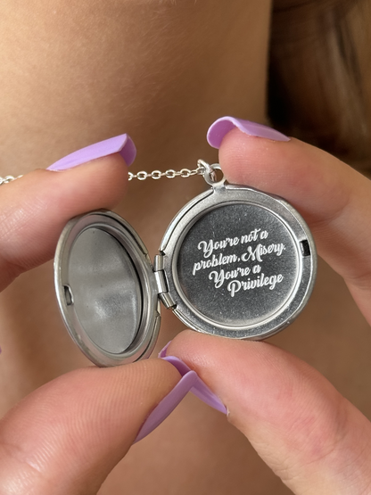 Bride Locket Necklace