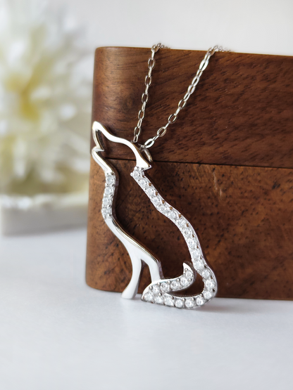 Lowe Howling Wolf Necklace