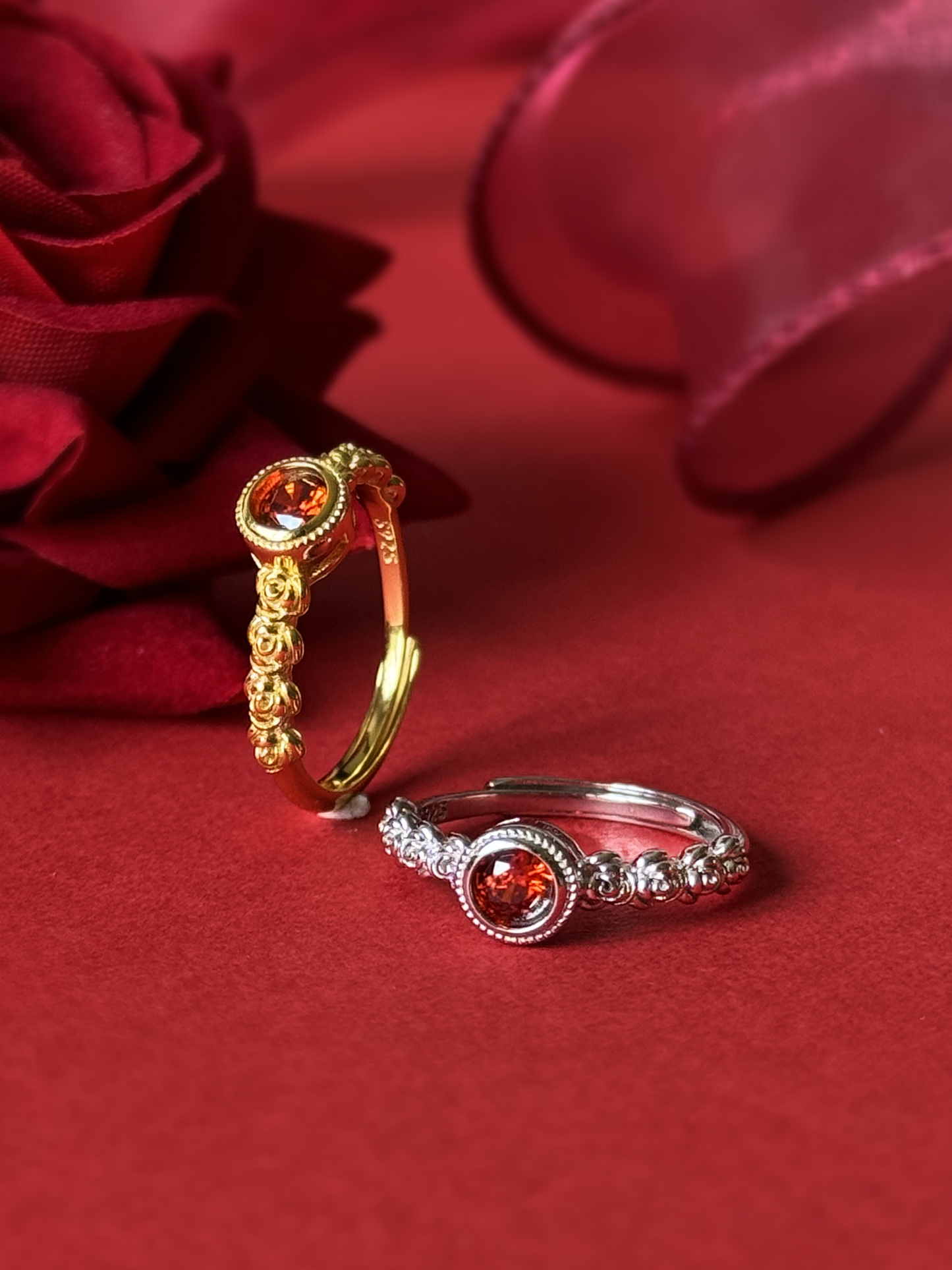 Scarlett Dragna Roses Ring