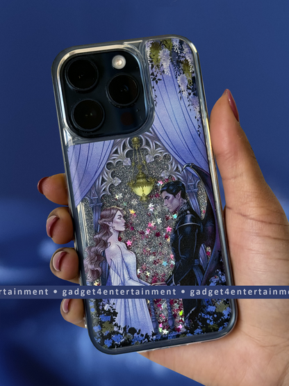 City of Starlight Liquid Glitter iPhone Case