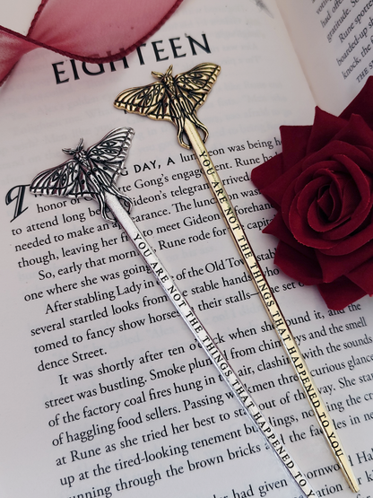 Moth Bookmark