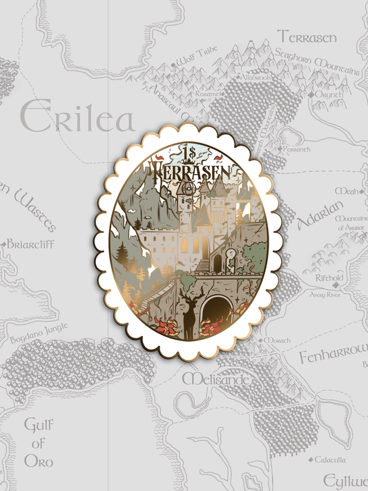 Terrasen Stamp Pin