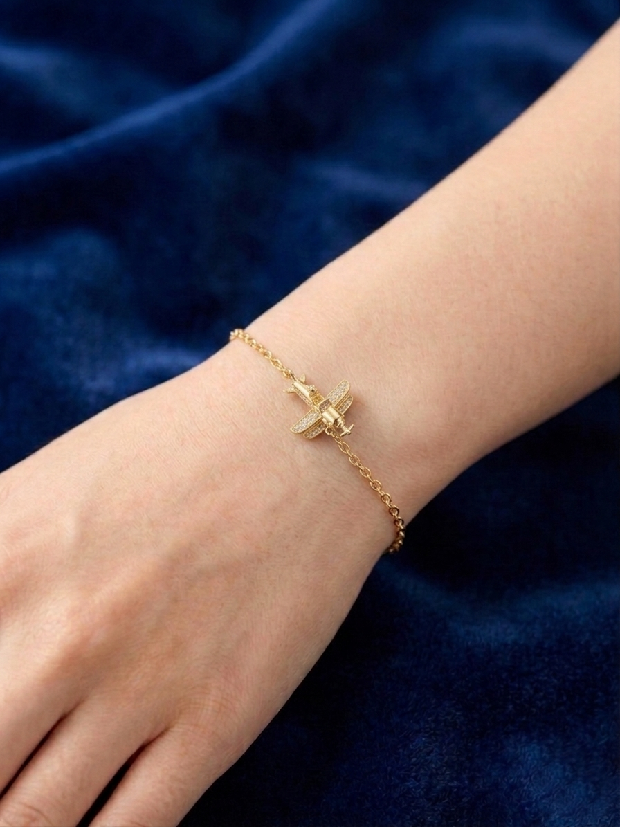 The Little Prince Airplane Bracelet