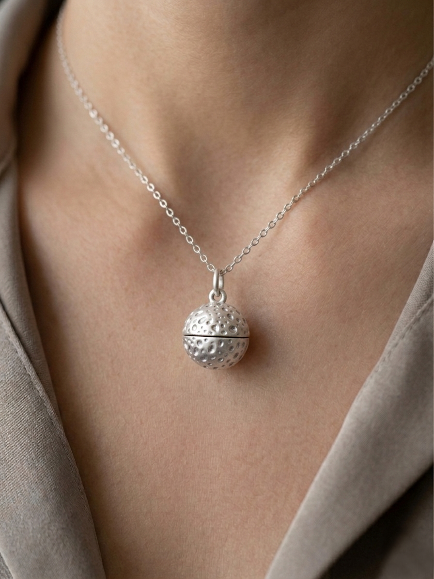 Asteroid B-612 Locket Necklace