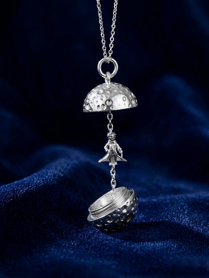 Asteroid B-612 Locket Necklace