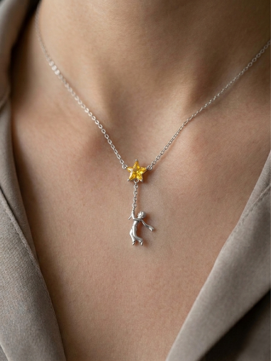 Hanging from the Stars Necklace