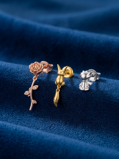 The Little Prince Earrings Set