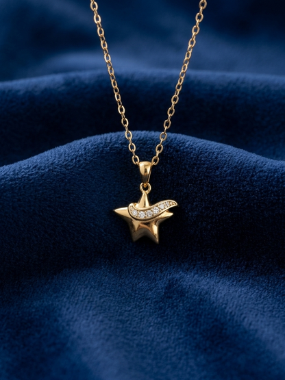 The Star with the Scarf Necklace