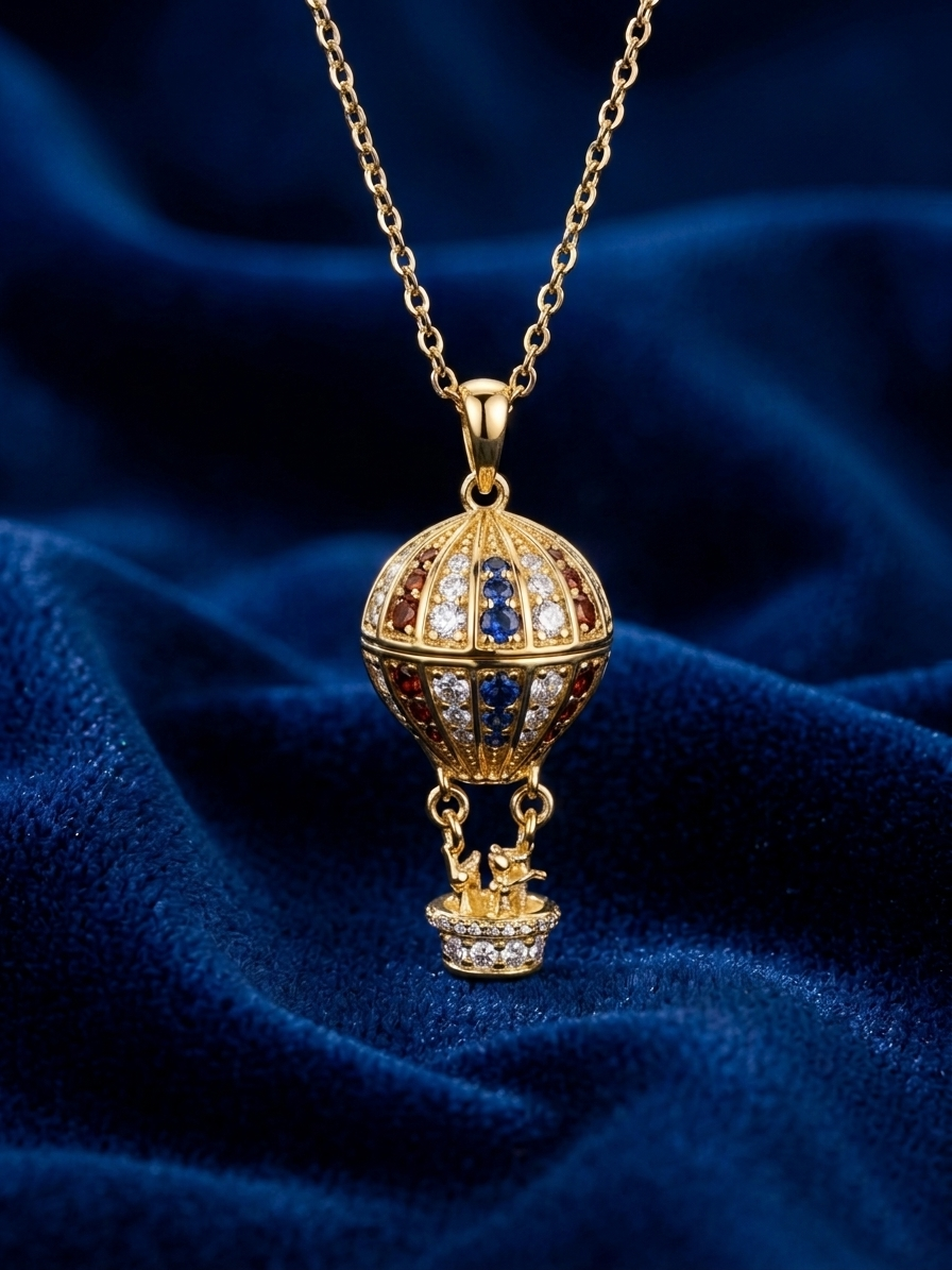 Air Balloon Necklace