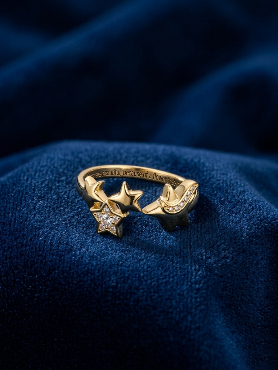 The Star with the Scarf Ring