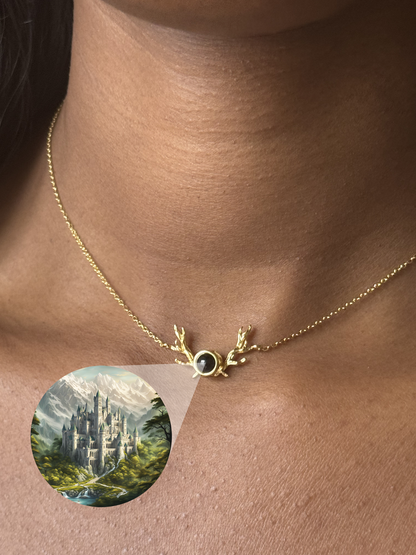 Inside Terrasen Projection Necklace