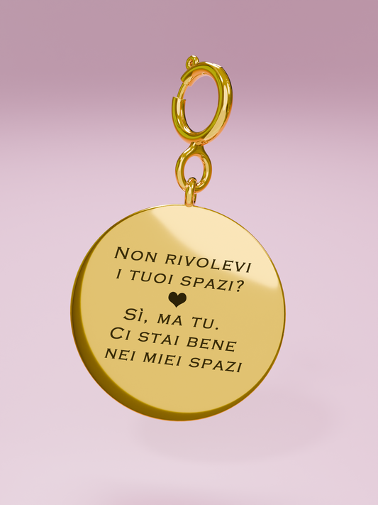Charm Frase - La Verità è che non ti Odio Abbastanza