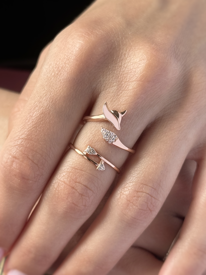 Fox & Arrow Ring Set