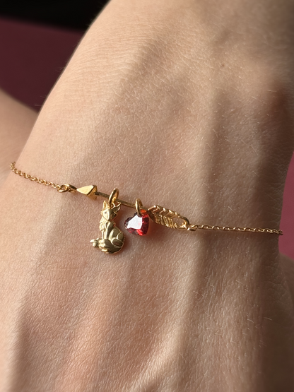 The Archer and the Fox Bracelet