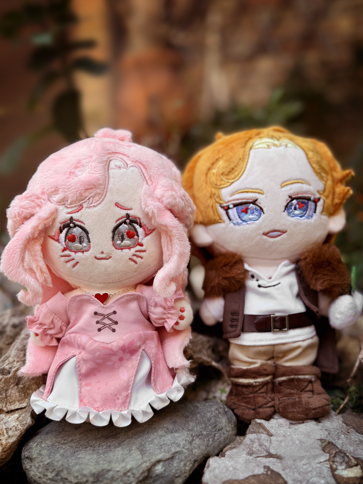 Evangeline & Jacks Plushies