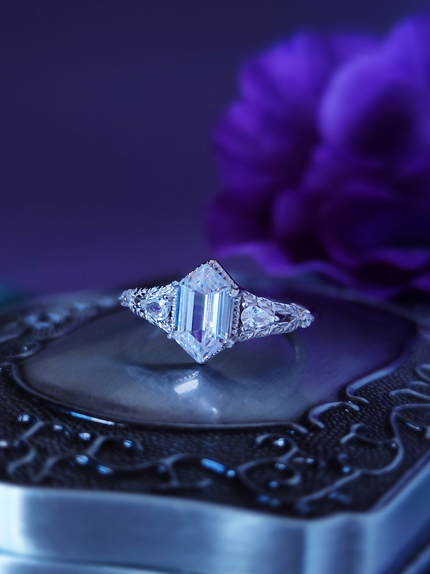 Paedyn Gray Engagement Ring