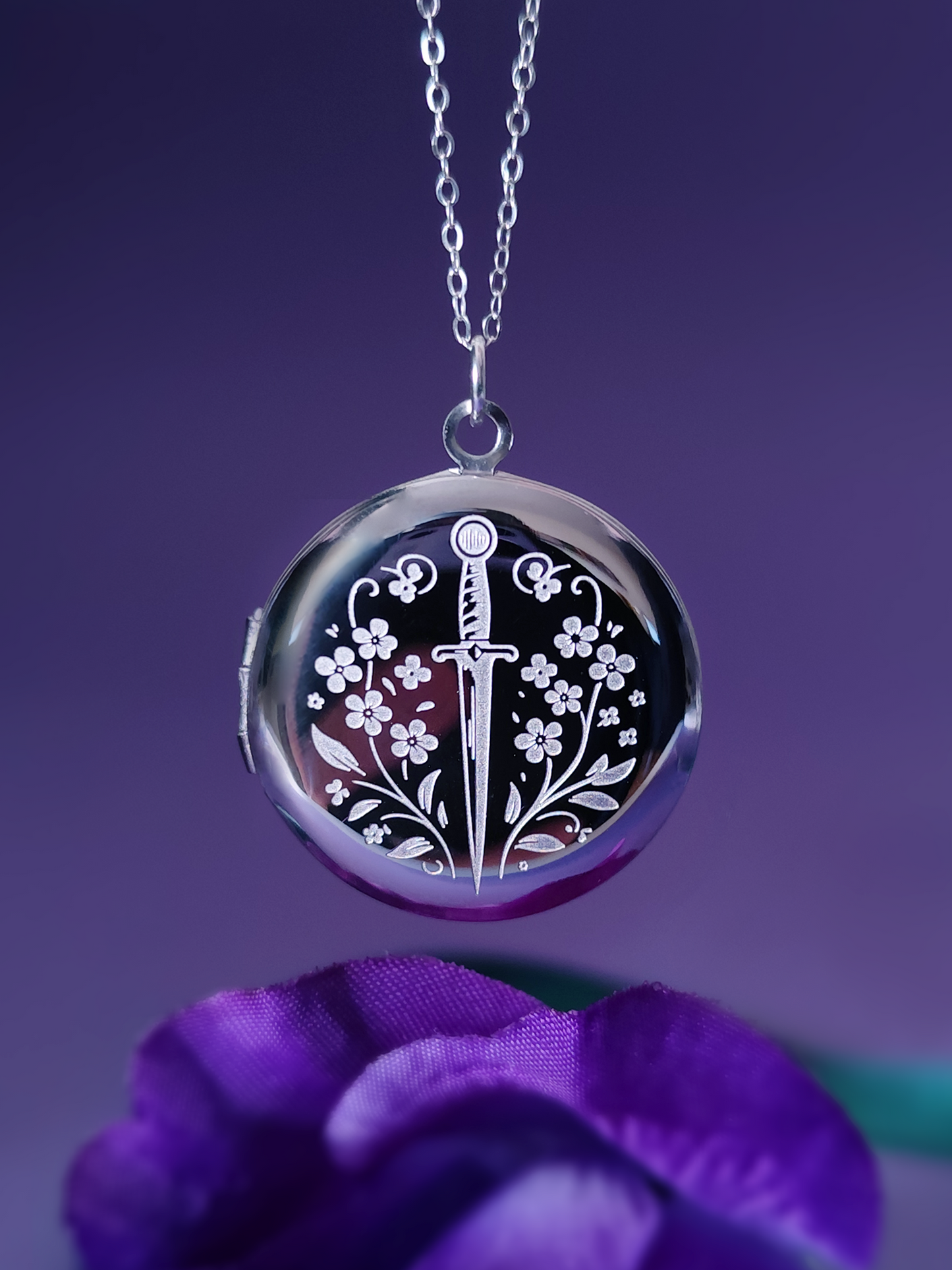 Powerless Locket Necklace