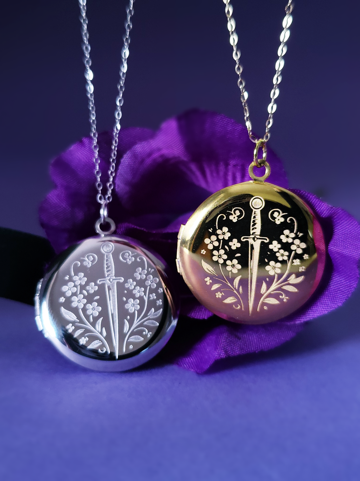 Powerless Locket Necklace