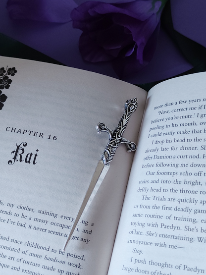 Paedyn Gray Dagger Bookmark