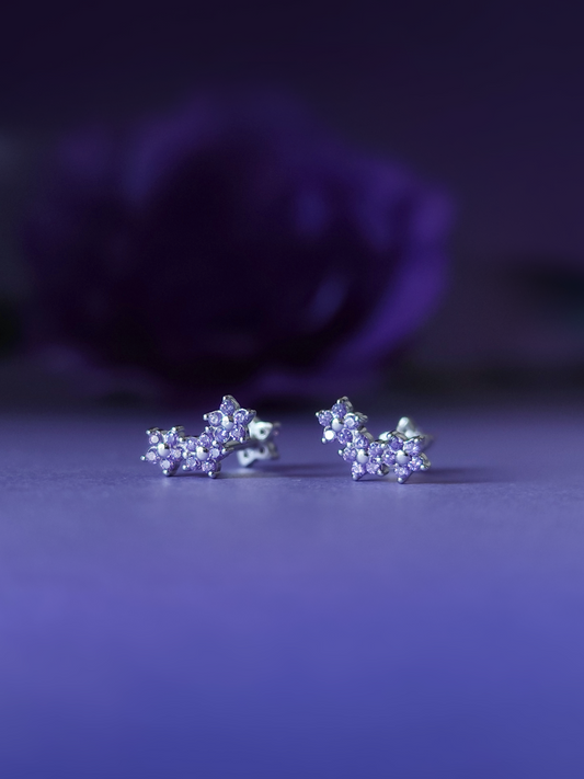 Forget Me Not Stud Earring