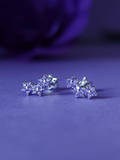 Forget Me Not Stud Earring