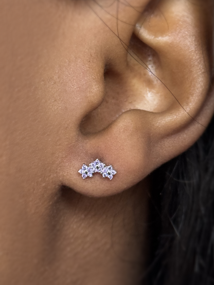 Forget Me Not Stud Earring