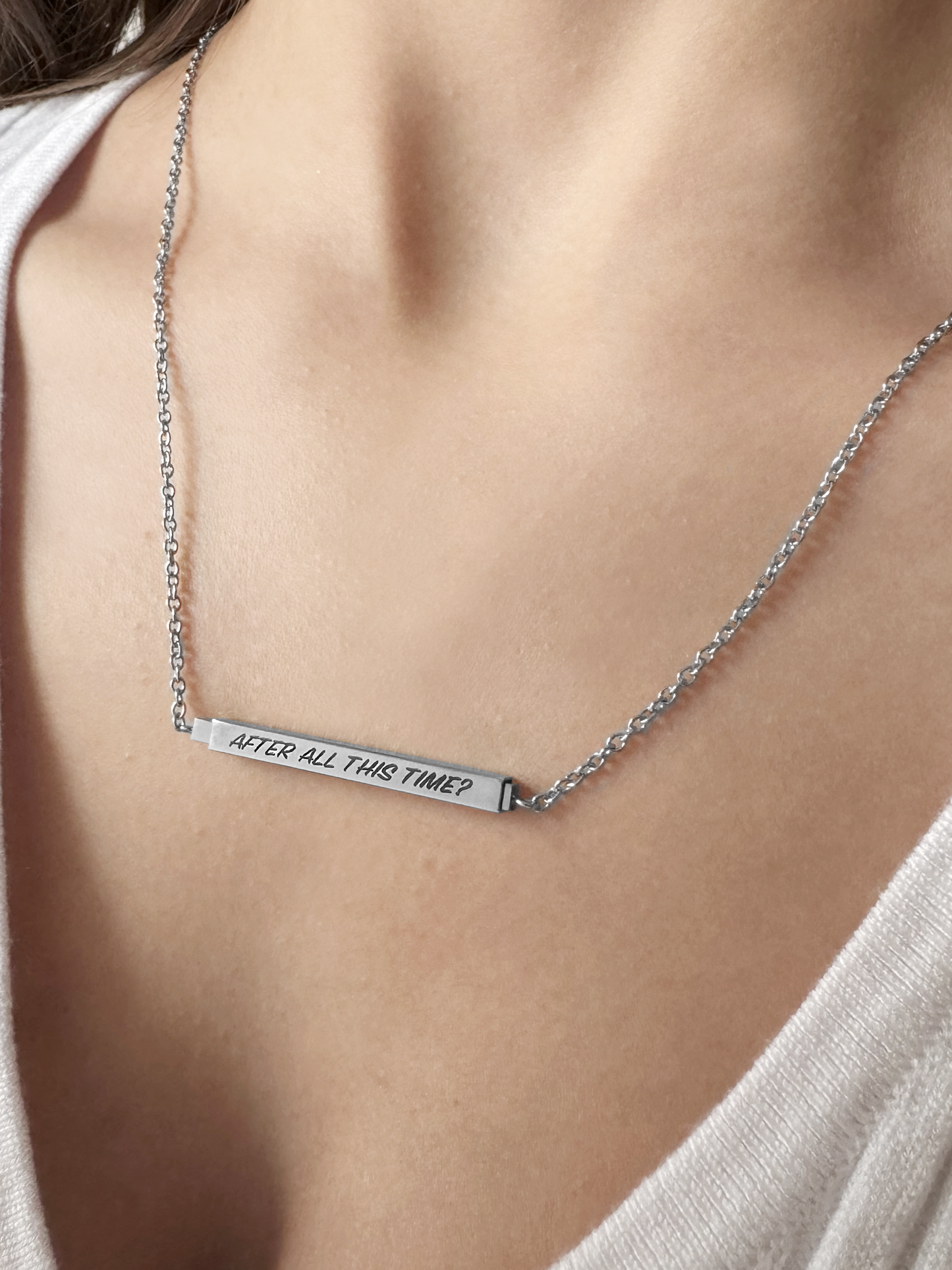 Hide Message Necklace