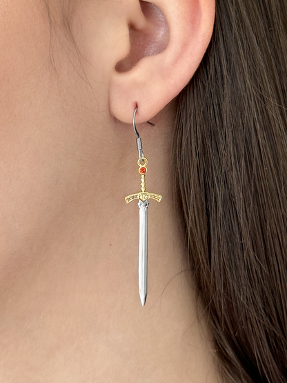 Goldryn Sword Earring (Deluxe)