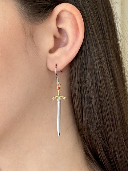 Goldryn Sword Earring (Deluxe)