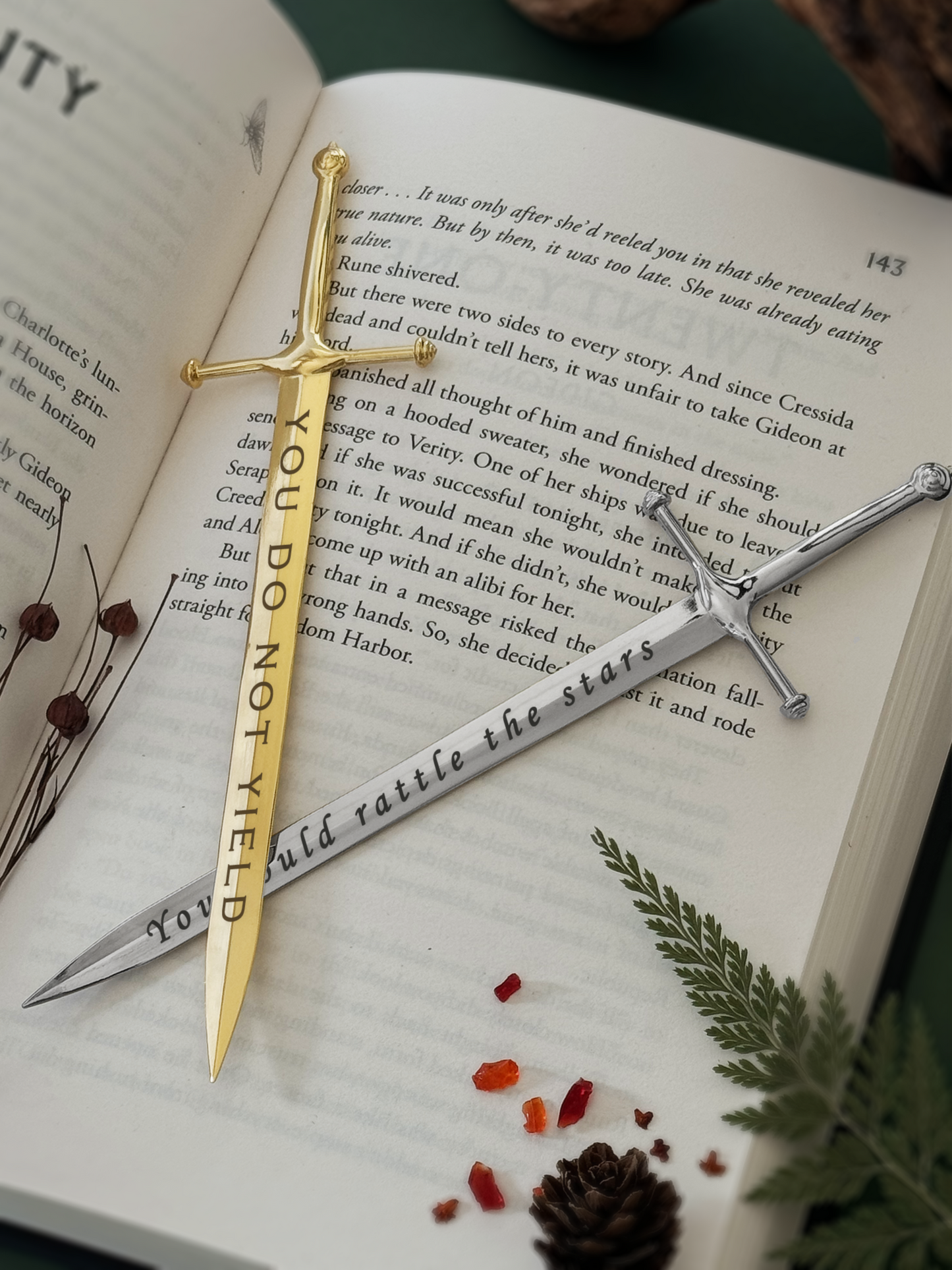 Goldryn Sword Bookmark