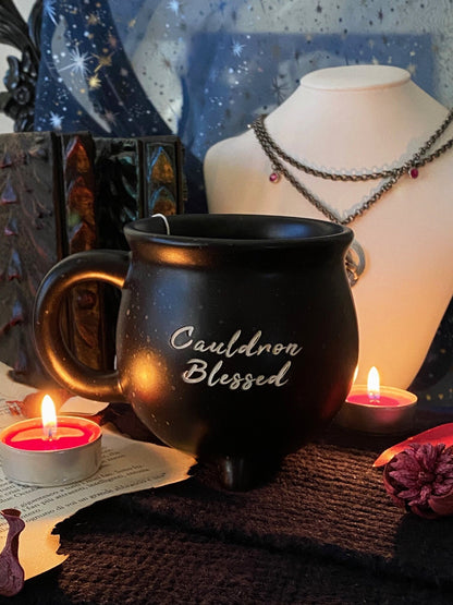 ACOTAR Cauldron Blessed Mug, Ceramic Acotar Mug, Night Court, Velaris, Nesta Cauldron Blessed, Bookish Gift, Book Lover, Book Mug,